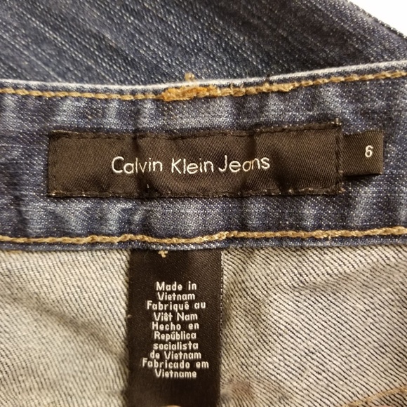 Calvin Klein Lean Bootcut Jeans with Spandex - Picture 3 of 6